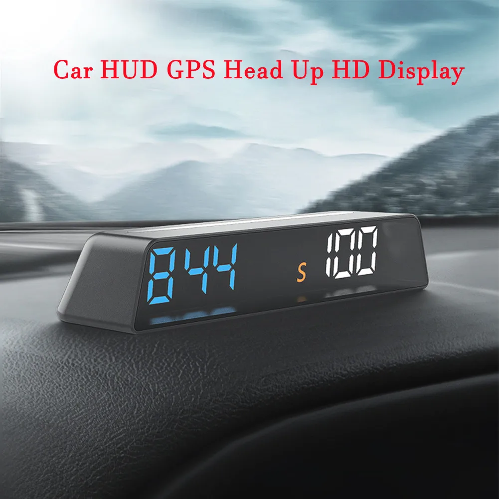 1x Pentru Depășirea vitezei de Alarmă Digital, Vitezometru GPS Cu High-definition Ecran LCD de Înaltă Calitate, Plug & Play LED Head Up Display0
