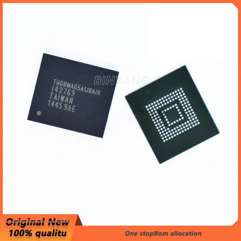 (2-10piece)100% Nou THGBMAG5A1JBAIR THGBMAG5A1JBA1R BGA Chipset0