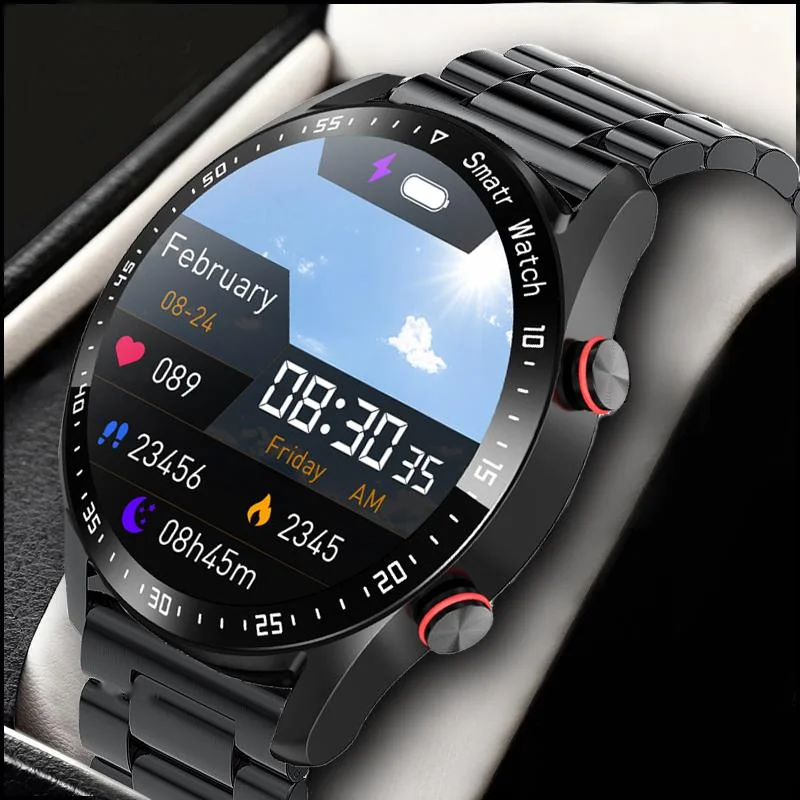 2023 Noi ECG+PPG Ecran AMOLED Ceas Inteligent Bluetooth Sun Music player Omule Ceas Sport rezistent la apa Smartwatch de Lux Pentru Xiaomi0