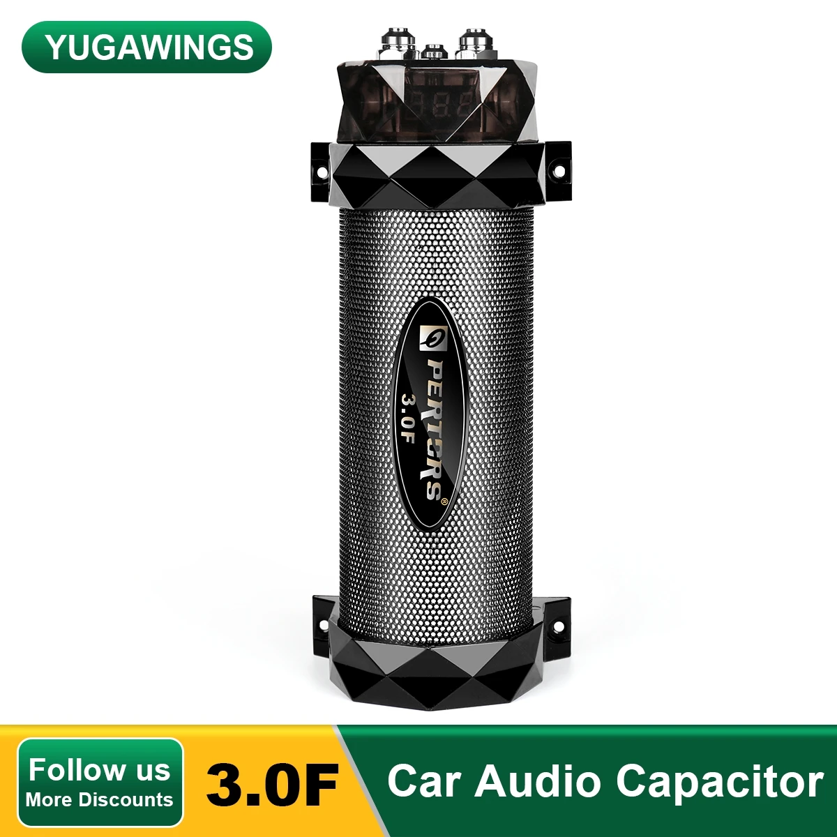 3.0 Farad Condensator Audio Auto 12V 3F Super-Putere Subwoofer Modificat 3.0 Supercapacitor Condensator de Filtrare Stabilizat Iaz0