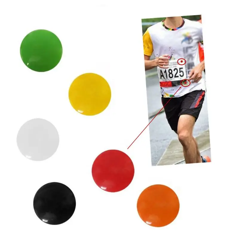 4buc Maraton Numărul Magnetic Cursa Salopete Titularii de Funcționare Fix Clipuri Catarama0