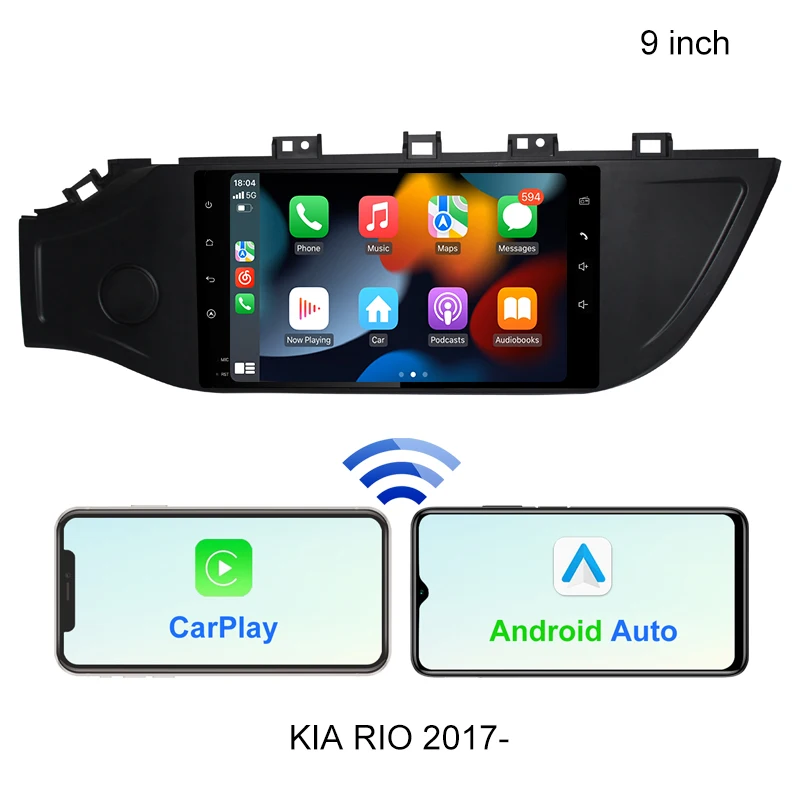 Android Radio Auto Pentru KIA RIO 2017- (Rusia) Video Multimedia Player cu Ecran Tactil de Navigare Stereo GPS Dvd Carplay Unitatea de Cap0