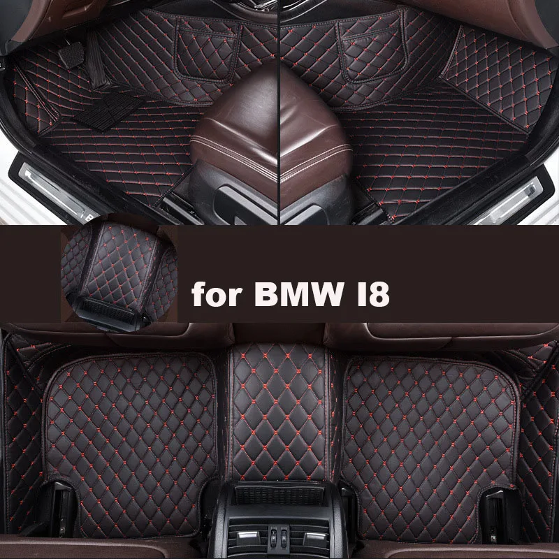 Autohome Auto Covorase Pentru BMW I8 2014-2019 Anul Versiune Imbunatatita Picior Coche Accesorii Covoare0