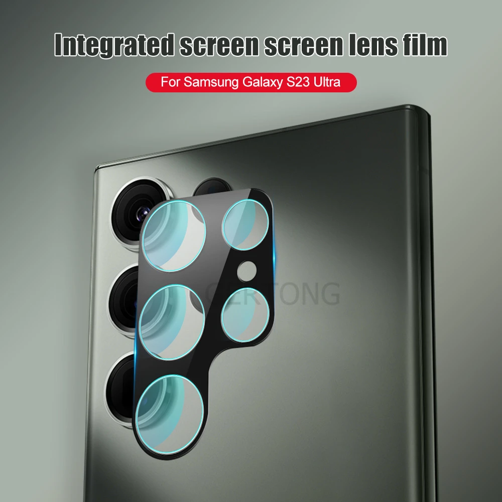 Camera Folie de protectie Pentru Samsung S23 Ultra Ecran Siguranță MOALE Capac de STICLA pentru Samsung Galaxy S23 S22 Plus Ultra 5G Obiectiv0