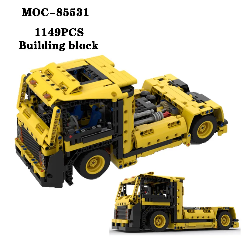 Classic MOC-85531 Bloc Camion de Curse de Mare dificultate Asamblare Bloc Educația Adulților și Copiilor Jucarie Cadou0