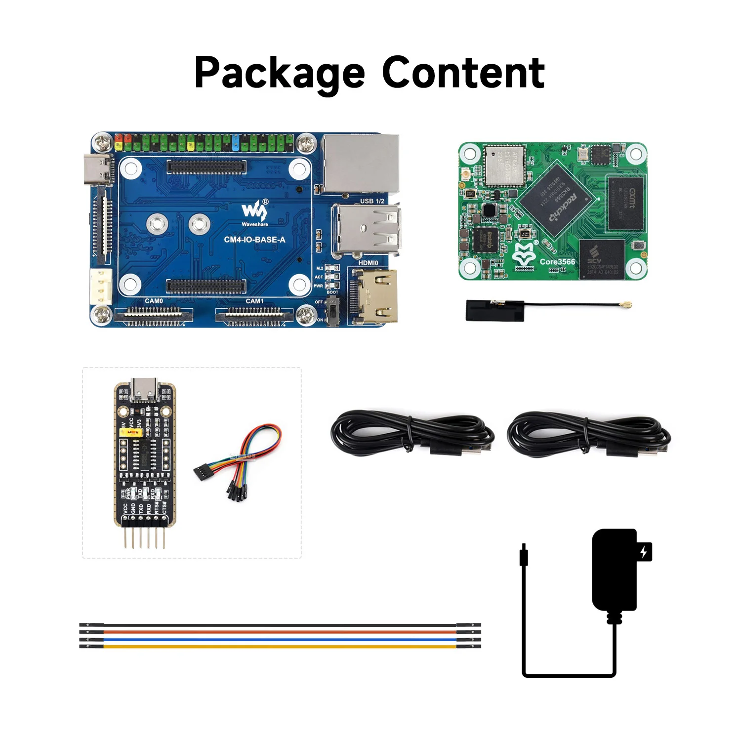 Core3566 Module, Kit, Rockchip RK3566 Quad-core, Compatibil Cu Raspberry Pi CM40