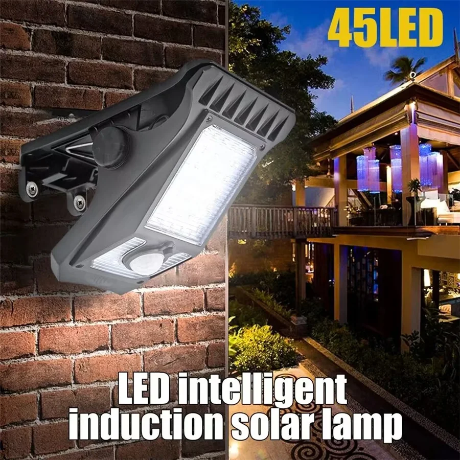 DUS Solar, Grădină în aer liber de Lumină Senzor de Mișcare Lumini de Perete rezistent la apa IP65 Camping Lumină pentru Patio Gard Punte Perete Cort Clip Lampa0