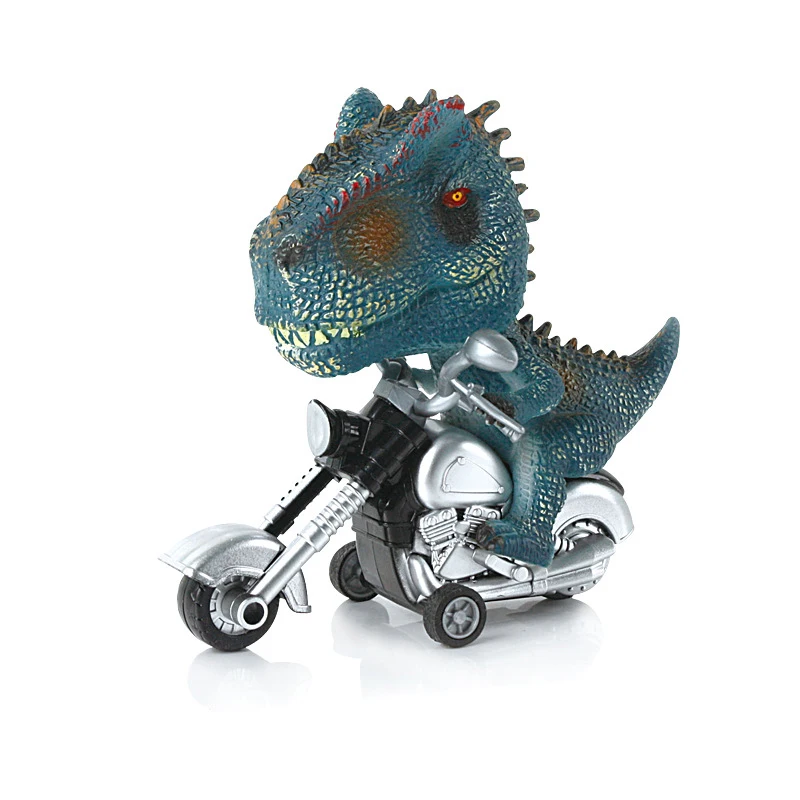 Dinozaur Jucărie Mașină De Animale Desene Animate De Inerție Model De Motocicleta Creative Cadouri De Ziua De Nastere Pentru Copii0