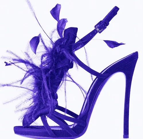 Elegant pene decor sandale platforma glezna, catarama taie deget de la picior deschis cină mare pista de sandale de moda pantofi de vara pentru femeie0