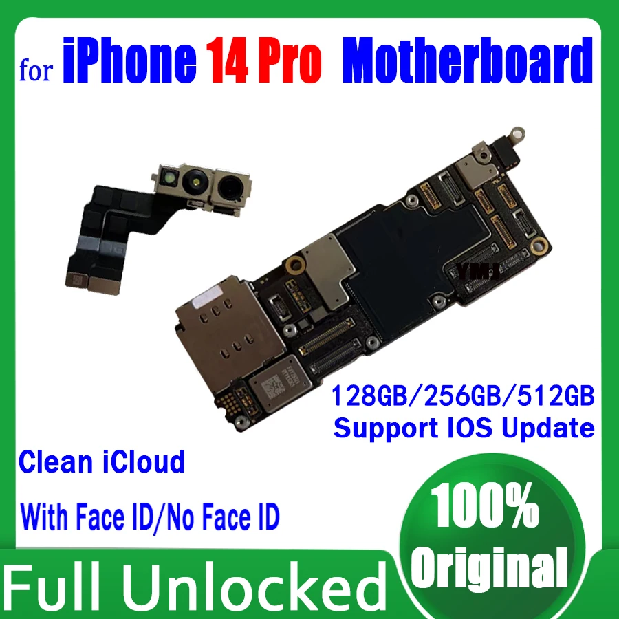 Fabrica de Deblocat Pentru IPhone 14 Pro Logic Board Original Gratuit iCloud Pentru IPhone 14Pro Placa de baza cu Suport IOS Update Placa0