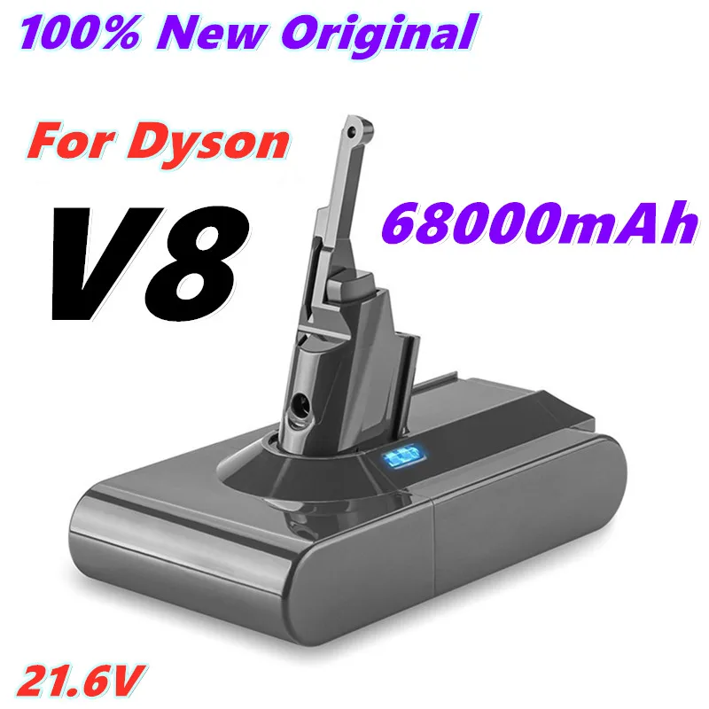 Für Dyson V8 68000mAh 21,6 V Baterii-instrument de putere Baterii V8 de serie, v8 Flauschigen Li-Ion SV10 Staubsauger Akku L700
