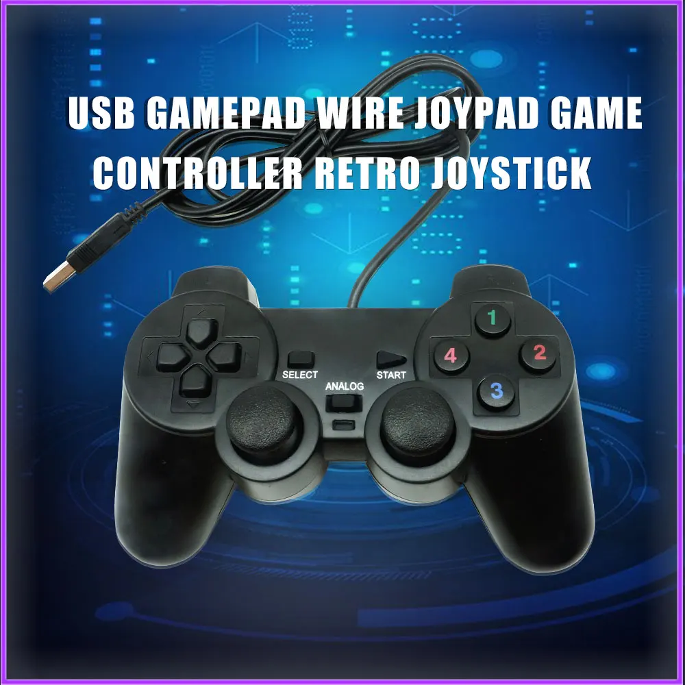 Gamepad USB Sârmă Joypad Controler de Joc Retro Joystick pentru Raspberry Pi 4 Model B Retroflag NESPI PC MEGAPi SUPERPi0
