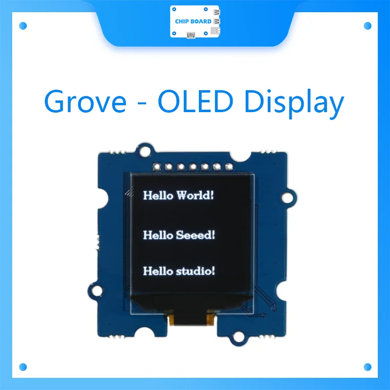 Grove - Display OLED 1.12 (SH1107) V3.0 - SPI/IIC -3.3 V/5V0