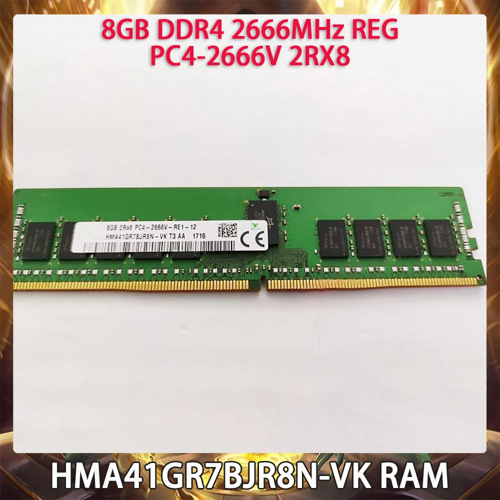 HMA41GR7BJR8N-VK 8GB DDR4 2666MHz REG PC4-2666V 2RX8 RAM Pentru SK Hynix de Memorie Functioneaza Perfect Navă Rapidă de Înaltă Calitate0