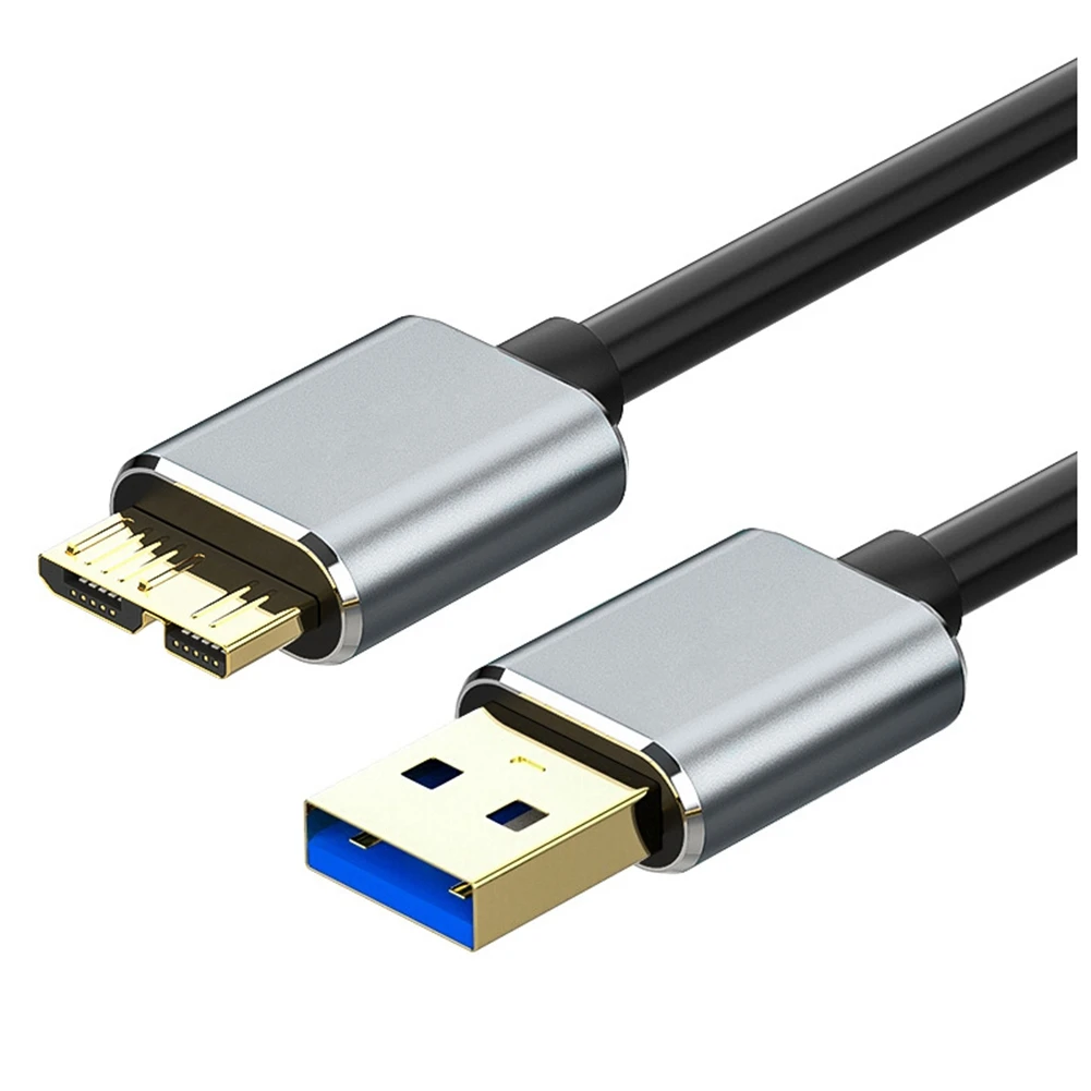 Hard Disk Extern Cablu USB Micro-B HDD Cablu Micro-B Cablu de Date SSD Cablu Sata pentru Hard Disk Micro-B USB3.0, 0,5 M0