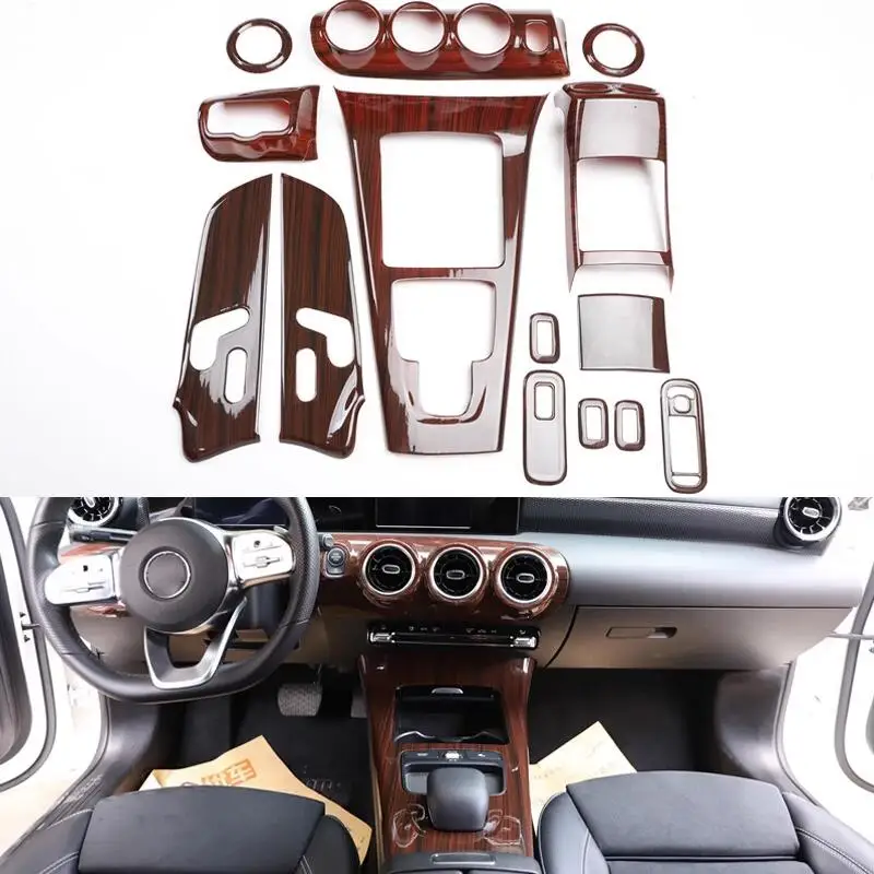 Interioare Auto Ornamente Decorative Cadru Interior Paiete Din Lemn De  Culoare Pentru Mercedes-Benz C-Class 2018 2019 2020 2021 -2023 vanzare <  Accesorii De Interior >