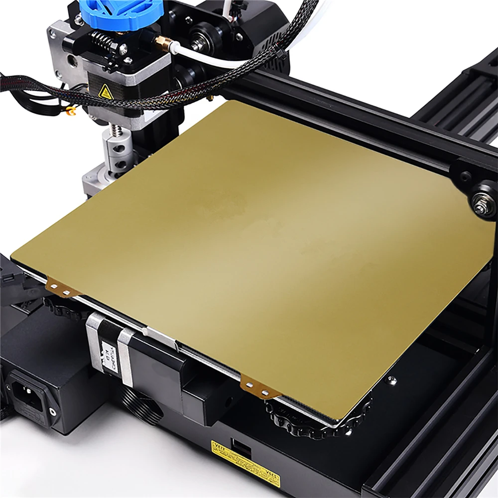 JanusBPS Tablă de Oțel Încălzite Pat 235*235mm Pentru Creality ENDER-3 / 3/ 3 Pro/Ender-5 Te Imprimantă 3D PEI Pulbere Construi Placa0