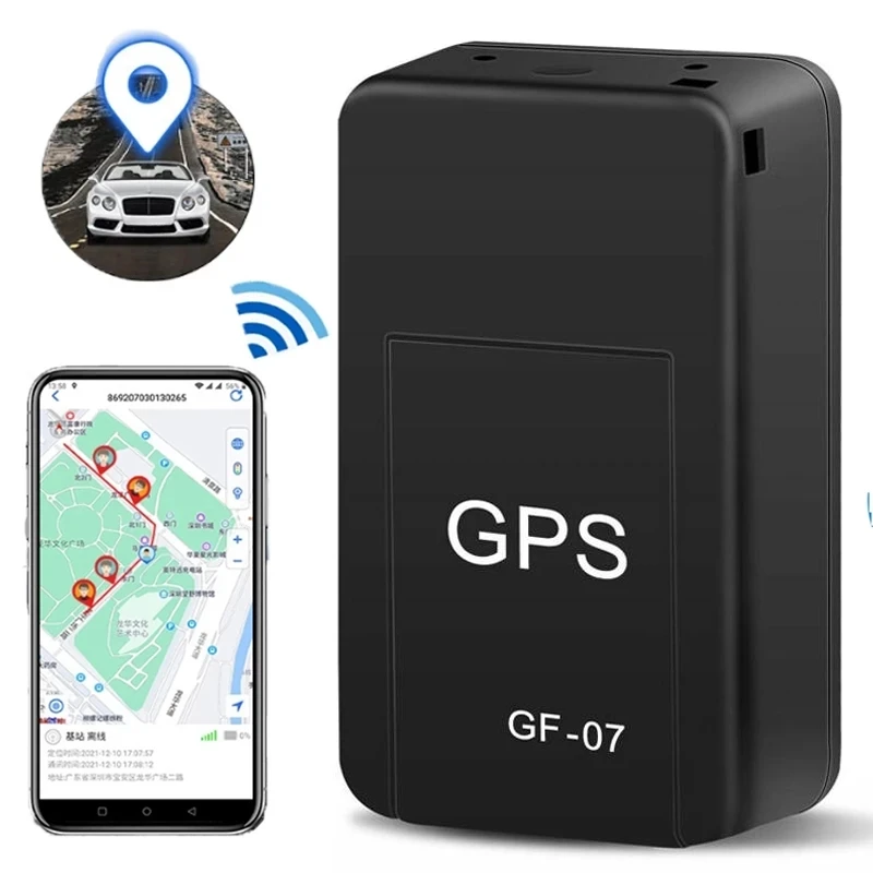 Magnetic Mini Tracker Auto GF-07 GPS Vehicul de Biciclete de Poziționare Anti-Furt, Anti-a pierdut de Localizare în Timp Real de Urmărire Înregistrare Trackere0