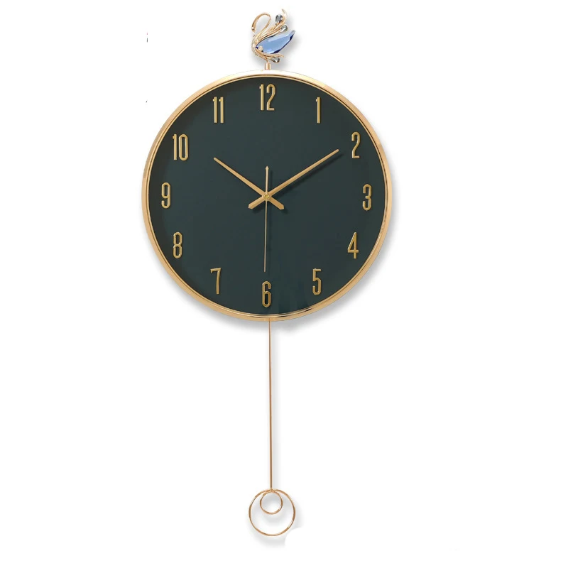 Moderne Personalizate de Metal Pendul Arta de Perete Ceasuri de Acasă Decorative 3D Nordic Ceas de Perete0