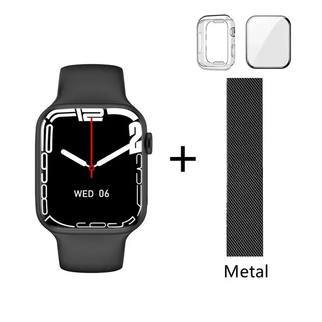 Noi IWO W17 Seria 7 Smart Watch 1.9 inch de Monitorizare a Sănătății Bluetooth Asteptare Somn Smartwatch PK13 W27 W37 Pro pentru Huawei0