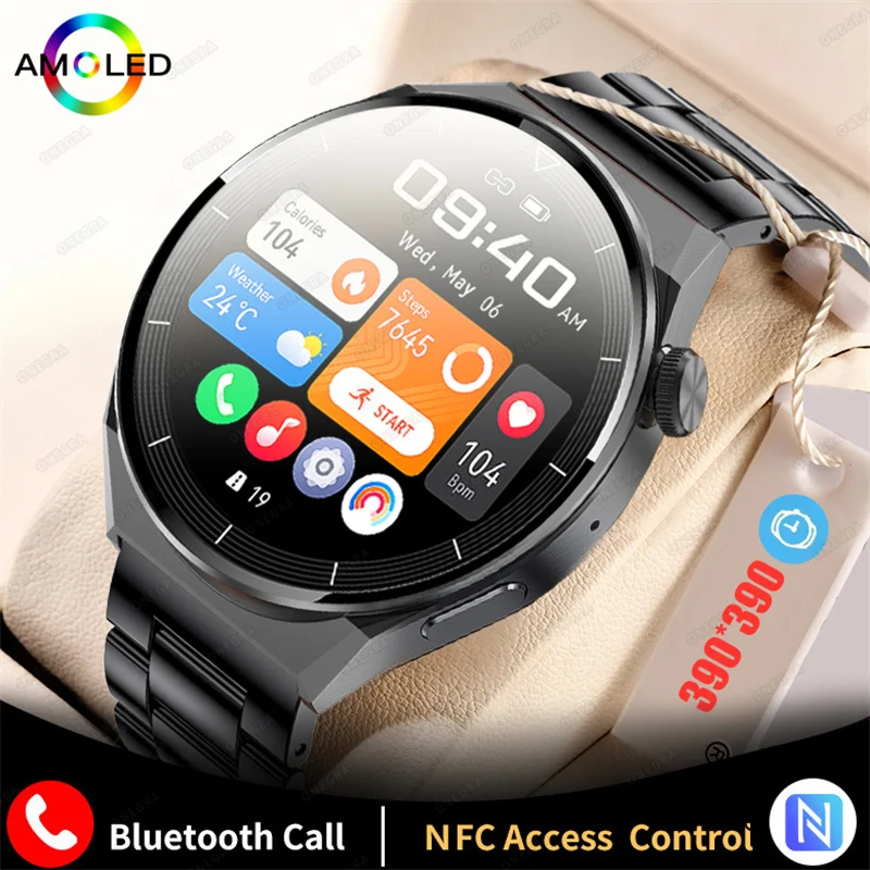 Noi apelare Bluetooth Ceas Inteligent pentru Huawei GT3 Pro Personalizate Dial NFC Sport Tracker de Fitness Barbati Ceas IP68 rezistent la apa Smartwatch+CUTIE0