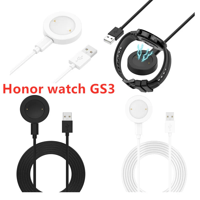 Pentru HUAWEI HONOR Ceas GS 3 de Încărcare Înlocuire brățară Inteligent Trupa Cablu USB pentru onoare GS3 Ceas Magnetic Dock Adaptor Încărcător0