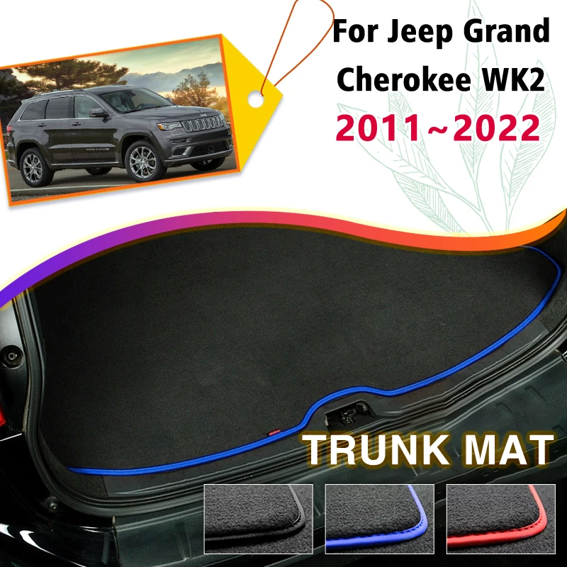 Portbagajul din spate Covorașe Pentru Jeep Grand Cherokee WK2 2011~2022 2012 2020 Boot de Linie de Mărfuri Tava de Portbagaj pentru Bagaje Podea Tampoane Accesorii Auto0