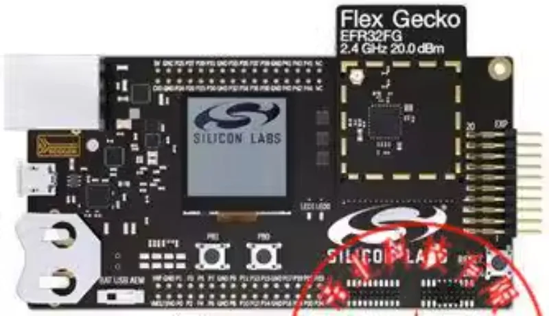 SLWRB4150B card de Test EFR32MG 2400/915 MHZ 20dBM Dual Band consiliul de dezvoltare -0