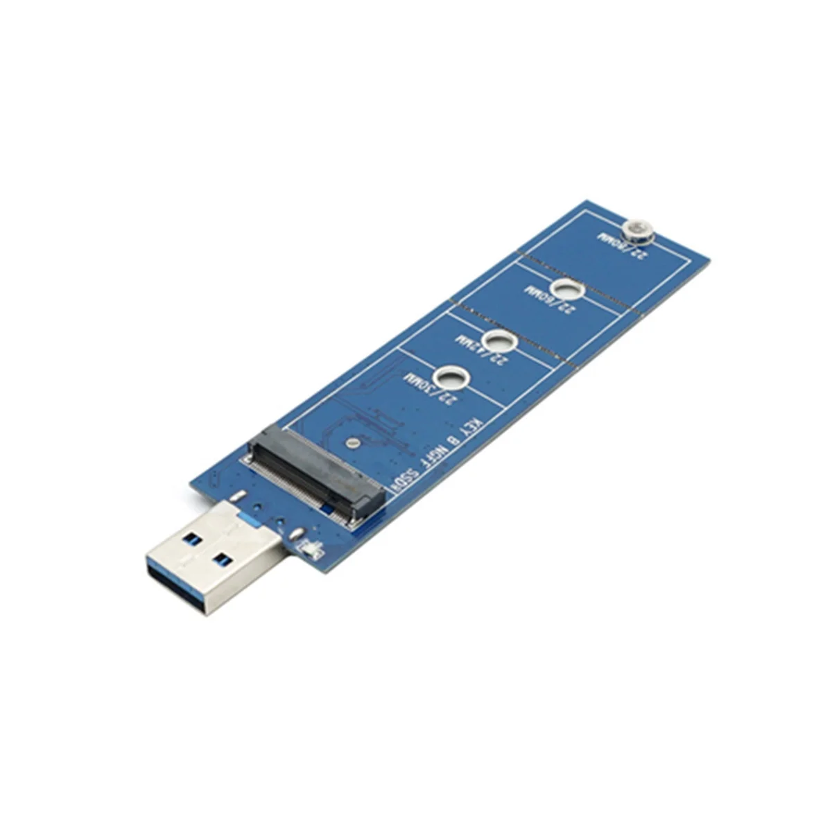 SSD M2 la USB Adaptor M. 2 până la USB Adaptor Cheie B M. 2 SATA Protocol SSD Adaptor de unitati solid state pentru USB 3.0 SSD Card0