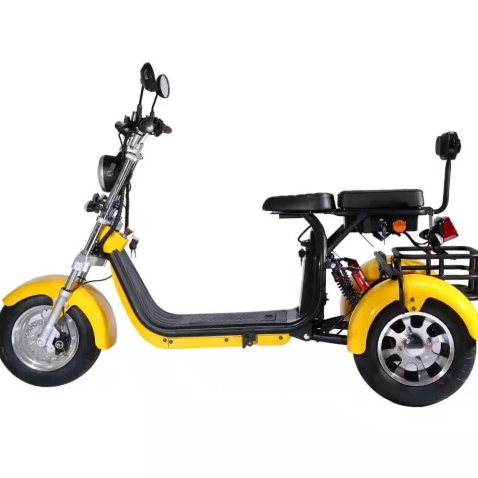 Săptămânal 3 roata de scuter electric triciclu 2000w citycoco fierbinte de vânzare în UE antrepozit0