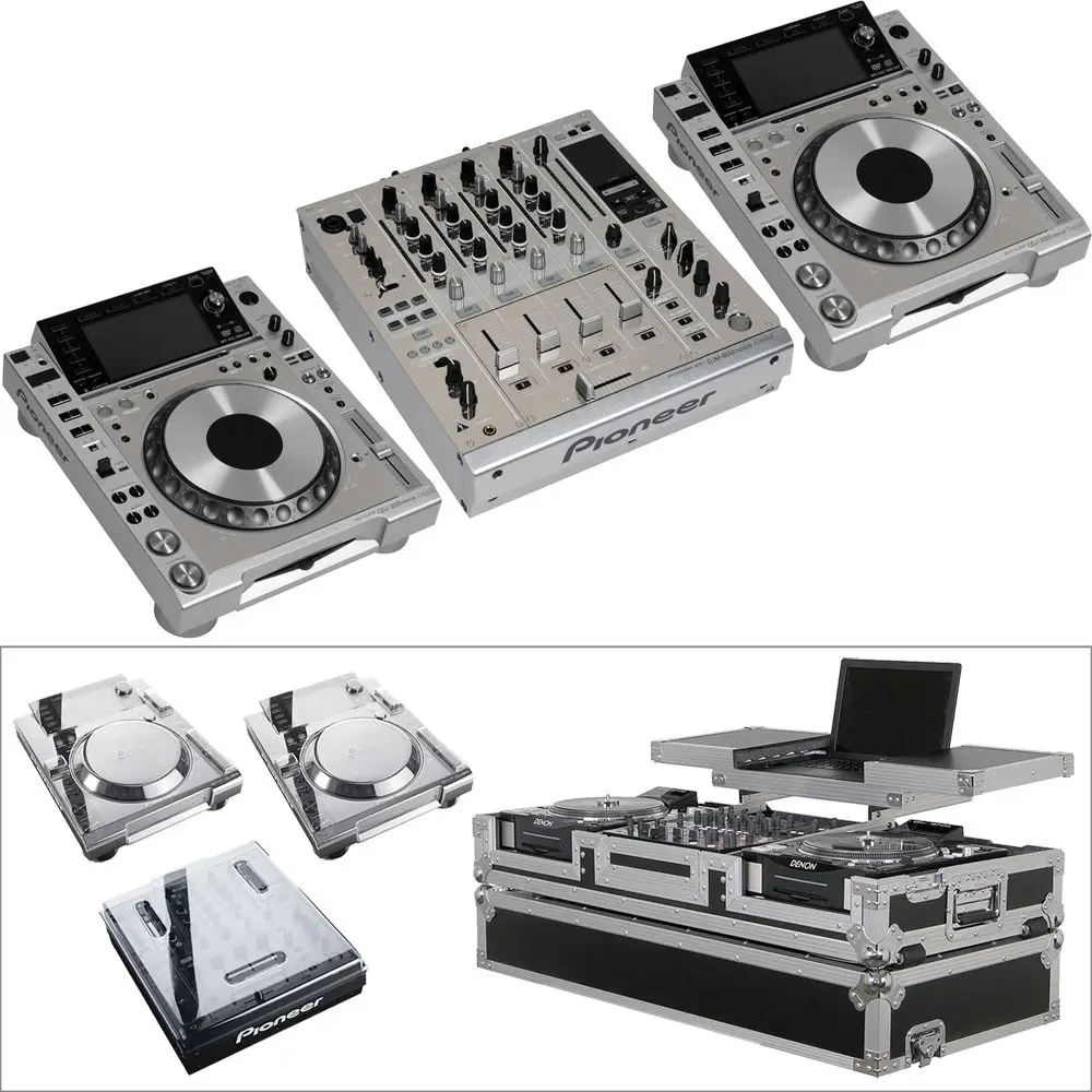 VÂNZĂRILE de VARĂ REDUCERE LA AUTENTICĂ Gata să Pioneer DJ DJM-900NXS DJ Mixer Și 4 CDJ-2000NXS Platinum Limited Edition0