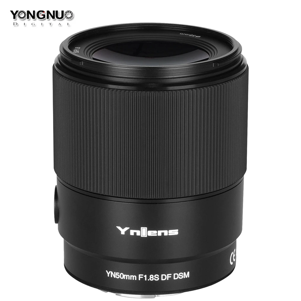 YONGNUO YN50mm f1.8 50mm Deschidere Mare Auto Focus Full Frame Obiectiv pentru Sony E Mount Camera Lente A6300 A6500 A7 A9 A7III0
