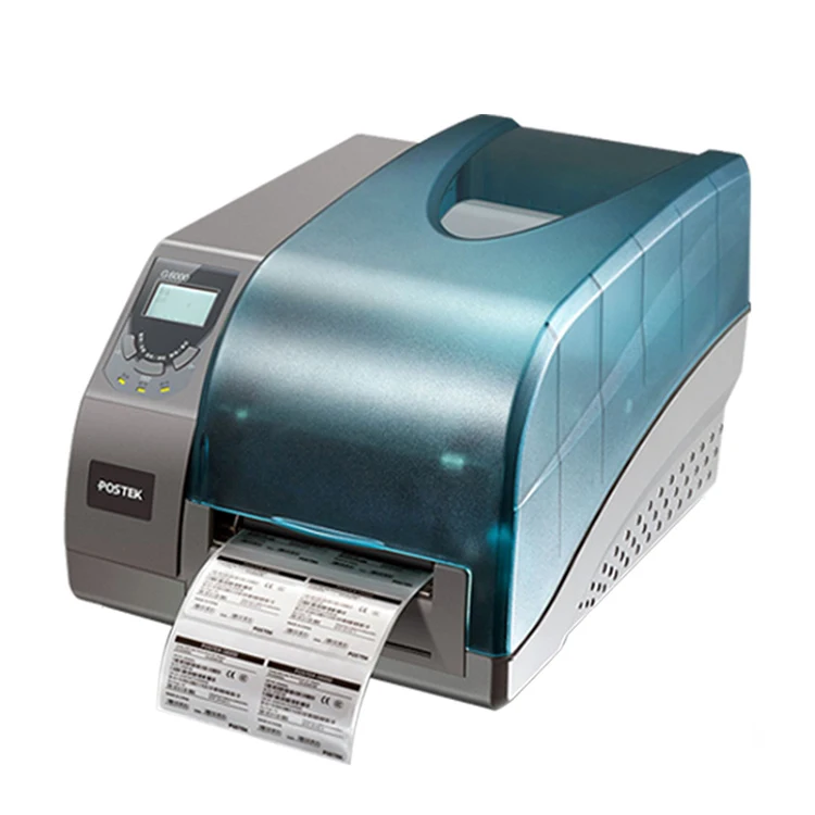 postek G6000 eticheta imprimanta de coduri de bare 600dpi HD printer prost hârtie de argint placă de cupru bijuterii de hârtie autocolant printer0