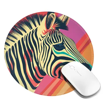 Zebra Mouse Pad Neo Fovismul Cauciuc Birou Mousepad Anti-Alunecare Fantezie Ieftine Imagine Mouse-Ul Mat