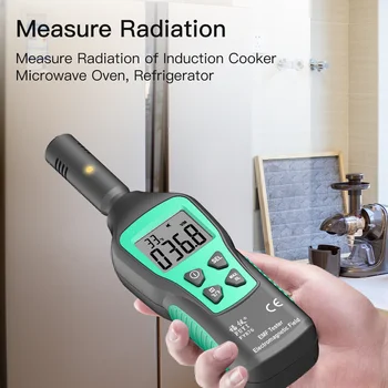 Handheld Radiometer Detector Monitor Contor De Radiații Electromagnetice Detector Monitor De Uz Casnic De Înaltă Precizie Val Tester Emf