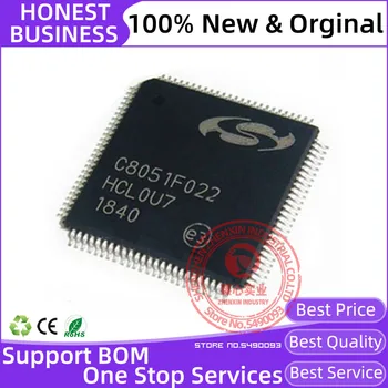C8051F022 C8051F022-GQ TQFP-100 de Noi original 8-bit Microcontrolere 64KB,10ADC,100Pin MCU