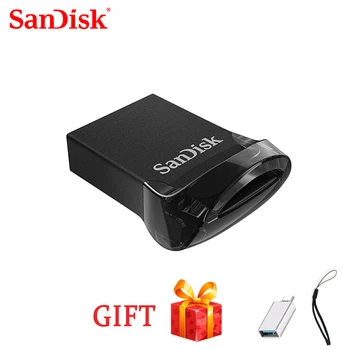 100% SanDisk CZ430 Unitate Flash USB mini USB Pen Drive 16GB 64gb USB 3.1 Pana la 130MB/S pendrive USB 3.0 USB Stick de 32gb 128GB 256G