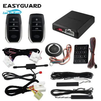 EASYGUARD CANBUS Plug și să se Joace pentru a se Potrivi Aude T3 /A3/Q5 2013-2018 Pornire de la Distanță Kit Pke Sistem de Intrare fără cheie Buton de Alarma Auto