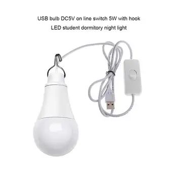 USB Bec Lumina cu Cârlig Reglabil Durabil Felinare de Urgență Lampă de Noapte