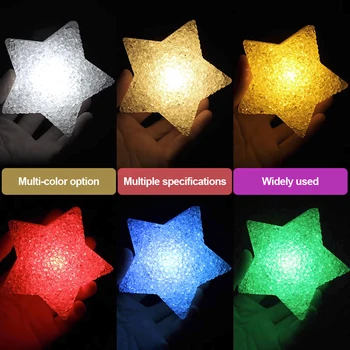 LED Star Lampa de Noapte de Dans de Performanță Etapă de Lumină elemente de Recuzită Școală de Deschidere/Absolvire Show Portabile Star Copii de Gradinita Star Lampa