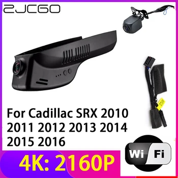 ZJCGO 4K 2160P Dash Cam DVR Auto Camera 2 Lentile Recorder Wifi Viziune de Noapte pentru Cadillac SRX 2010 2011 2012 2013 2014 2015 2016