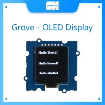 Grove - Display OLED 1.12 (SH1107) V3.0 - SPI/IIC -3.3 V/5V