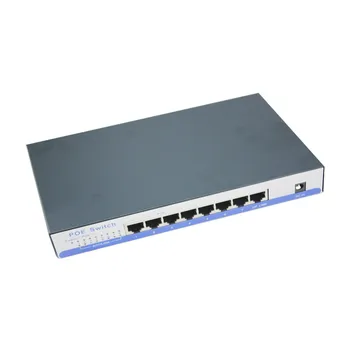 HY02 8 port 10/100Mbps Switch POE 4port POE și 4port Uplink Total de Putere de 65W AP wireless camera IP de rețea de la distanță echipamente