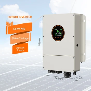 48V Putere Invertor Invertor Solar 24 Volt Powmr Hibrid 24V Micro Inversorul 10Kw 8000 Watt Toate Într-Un singur Invertor Și Baterie cu Litiu