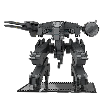 BuildMoc High-Tech Metal Orientate Rex Robot De Luptă Blocuri Set Solid De Mecha Jucării Caramida Jucărie Pentru Copii Ziua De Nastere Cadouri De Craciun