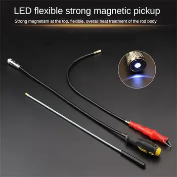 1~5 BUC Unelte de Mana Magnetice Gheare Ridica Instrument Magnet Long Reach Primăvară Prindere Grabber Flexibil