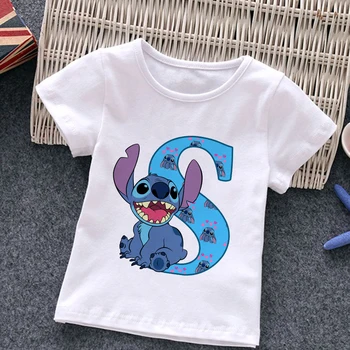 Cusatura Litere A-Z Pentru Copii T-Shirt Numele Combinație Tricouri Cu Desene Animate Drăguț Copil Haine Casual Fată Băiat De Moda Harajuku Topuri