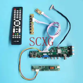 DVB Monitor Digital Controler de Bord Pentru LP133WX1 N133I1 N133I7 USB Compatibil HDMI VGA AV 1-CCFL LVDS 20 Pini Kit de 1280*800 de 13.3