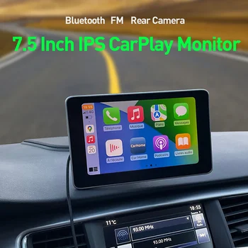 7,5 Inch Touch Screen GPS Auto Navigatie Portabil Wireless Carplay Monitor 2022 Android Auto Camioane Camera din Spate Monitor Auto