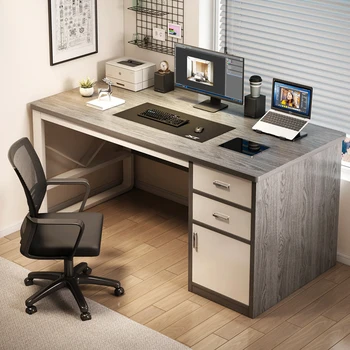 colț Scris birourile permanente studiu de depozitare moderne, birouri calculator lux moderne recepția mesa escritorio mobilier HY